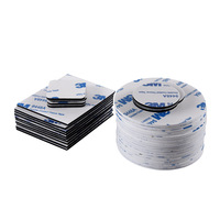 Acryl-EVA-Schaum Doppelseitiges Klebeband Weiß Hochhaftend Quadratisch 3mm Runder Schwamm für Auto-Ornamente