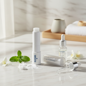 Baume à lèvres Glutanex Lip Glow, parfum relaxant sans parfum, éclaircissant, hydratant, illuminateur, testé par des dermatologues, nourrissant, boostant le collagène. - Product Image 3