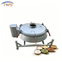 Machine de criblage circulaire vibrante industrielle Easy-Clean, en acier inoxydable, pour la transformation alimentaire, à moteur, haute efficacité
