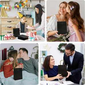 Bolsas de Papel Kraft Ecológicas Biodegradables Simples y Elegantes para Envolver Regalos de Lujo y Empaquetar Productos de Alta Gama - Product Image 6