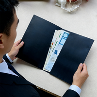 Porte-documents et pochette à dossiers en papier artistique personnalisé format A4/A5 avec plastification pour le bureau et les entreprises