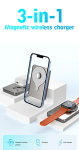 Customized logo Mag 10000mah batteria portatile sottile Mini caricatore veloce 15W Mini Wireless Power Bank magnetico - Product Image 4