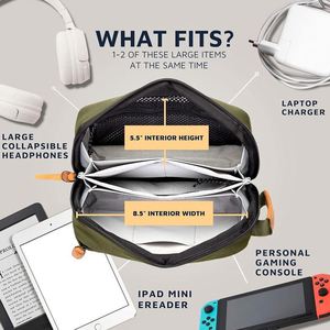 Nouvelle Trousse de Maquillage Portable Légère et Imperméable en Tissu Oxford, Style Sport, avec Fermeture Éclair, Capacité 1-2L, Idéale pour les Voyages 2026 - Product Image 2