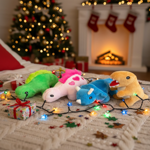 Set di Decorazioni Moderne con Mini Dinosauri in Peluche da 5 Pollici con Stampa Digitale NYFY-1265 Spedizione Gratuita - Product Image 3