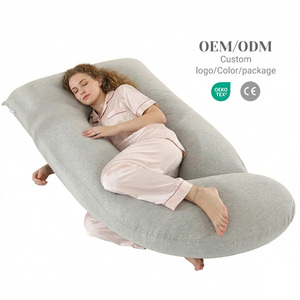 Oreiller <span class=keywords><strong>de</strong></span> <span class=keywords><strong>grossesse</strong></span> en forme <span class=keywords><strong>de</strong></span> U pour tout le corps avec rembourrage <span class=keywords><strong>de</strong></span> qualité supérieure, oreiller <span class=keywords><strong>de</strong></span> maternité pour soulager les douleurs au <span class=keywords><strong>dos</strong></span>, au ventre et aux jambes, OEM - Product Image 1