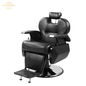Chaise de salon de coiffure Chaise de barbier moderne inclinable à usage intensif
