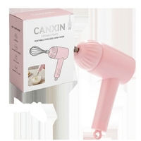 CANXIN Pengolah Makanan Bayi Pengocok Elektrik untuk Penggunaan di Rumah Pengaduk Krim Otomatis Mesin Pencampur Genggam USB Isi Ulang
