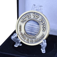 Petites pièces de monnaie en métal argent, souvenir, personnalisées, pour arbitres de football