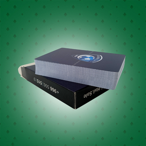 Tùy chỉnh màu xanh PVC Nhựa Poker thẻ cá nhân chơi thẻ cho các trò chơi với bao bì độc đáo - Product Image 6