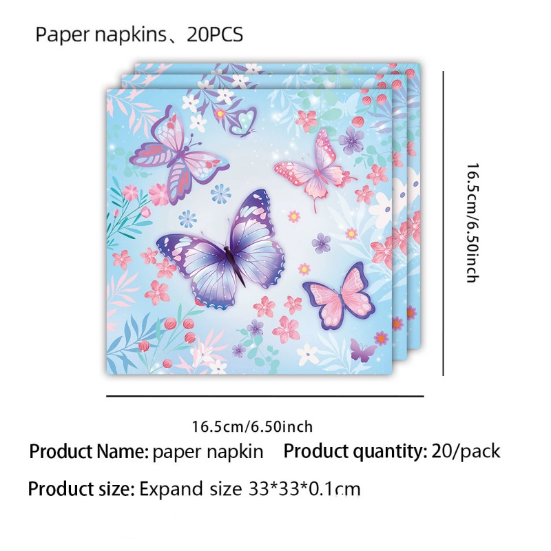5-Serviettes 20 pcs par sac