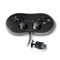 Control Alámbrico Clásico con Motor de Vibración de Primera Generación para Nintendo Wii Pro Gamepad Joystick Manette Mando