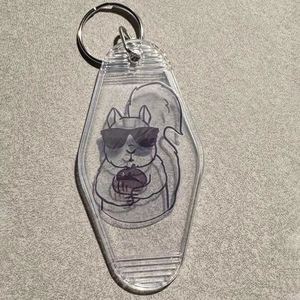 New Vintage Design Motel Keychain Keyring Print Blank Keychains <b>Custom</b> Logo Plastic Room Number Hotel <b>Key</b> Chain - Product Image 5