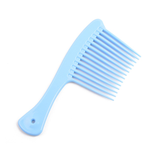 Peines de plástico negros al por mayor para peluquería, peines de dientes anchos para barbería - Product Image 5