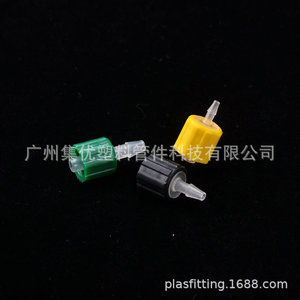 ข้อต่อพลาสติก PP แบบ Luer Male ขนาด 1.6-3.2 มม. สำหรับท่อน้ำ ท่ออากาศ ท่อน้ำเกลือ ท่ออ่อน ข้อต่อเกลียว - Product Image 4