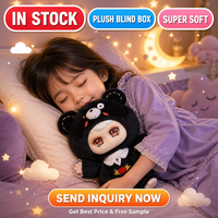 Коллекционные плюшевые фигурки Miiloo Dark Spirit Bear Illusion Blind Box с секретной скрытой фигуркой в подарочном наборе