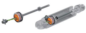 Capteur de déplacement linéaire TEMPOSONICS MHC0380MN12F3S01440, corps en acier moulé, fixation magnétique, utilisation pour vérin hydraulique, neuf - Product Image 3