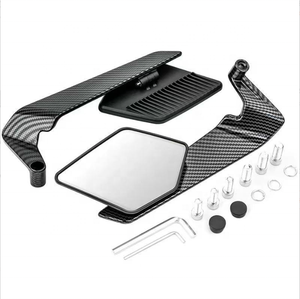Зеркала заднего вида в стиле Blade Wing для мотоциклов Honda, Yamaha, Suzuki и Kawasaki (новый дизайн) - Product Image 1
