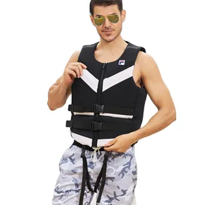 JIURAN Q0143 modeli yetişkin NBR neopren can yeleği su sporları için unisex kişiselleştirilmiş can yeleği yelek