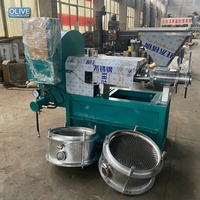 Nieuwe automatische oliepersmachine voor eetbare olie, geschikt voor amandelen, zonnebloemen en sojabonen, met koud en warm persen en filter.