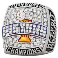 Bague de champion de Detroit Pistons 2004 bijoux personnalisés bague commémorative classique de nostalgie pop européenne et américaine