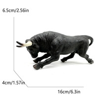 Modelos de Animales Salvajes de Plástico para Simulación Transfronteriza: Koala, Pingüino, Pangolín, León, Zorro Fennec, Oso Polar, Toro. Juguetes y Adornos.