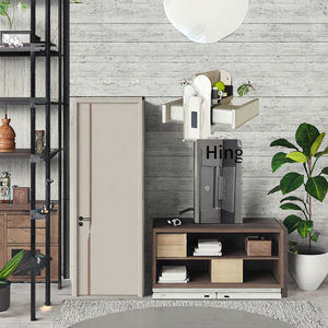 Porte en cristal <span class=keywords><strong>de</strong></span> carbone au design moderne, silencieuse, résistante à l'humidité, placage avec finition peinte pour <span class=keywords><strong>application</strong></span> intérieure dans les chambres - Product Image 3