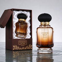 Flacons de parfum vaporisateurs personnalisables de haute qualité, 50 ml et 100 ml, avec bouchons et boîtes d'emballage, très demandés.