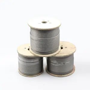 Manufacturer High Tension Stainless Steel 7X19 8mm 10mm Safety Rope Cable Security Wire