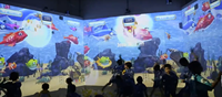 Software de Proyección Interactiva 3D para Piso y Pared, Juego de Proyección Interactiva para Interiores para Niños, Venta Caliente de Fábrica