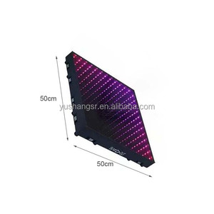Nam châm 3D gương sàn nhảy Wedding party tổ chức sự kiện <span class=keywords><strong>LED</strong></span> Infinity sàn nhảy - Product Image 5