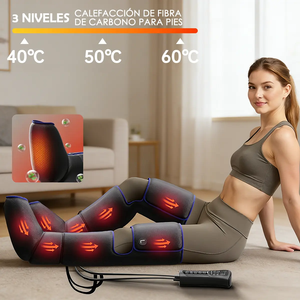 Bottes de massage à compression d'air séquentielle pour la récupération sportive rapide et la circulation sanguine - Product Image 4