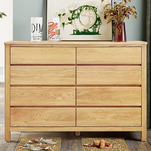 خزانة خشبية حديثة عالية الجودة مع أدراج طاولة قابلة للتعديل خزانة جانبية مصنوعة في شاندونغ - Product Image 3