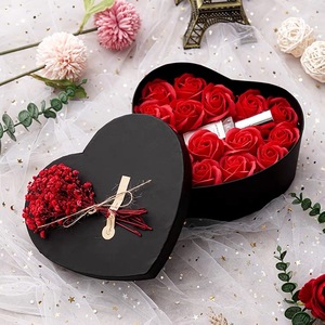 custom design hot sale rose flower box gift flowers cardboard box gift box with flower