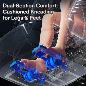 Silla de Masaje L39S <span class=keywords><strong>2026</strong></span> Nueva con Doble Núcleo, Gravedad Cero, Calefacción, Masaje Eléctrico de Cuerpo Completo, Cómodo Estiramiento Tailandés con Calefacción - Product Image 5