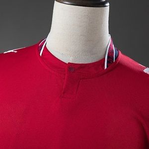 Completo Sportivo Rosso Personalizzato con Stampa Floccata per Squadre di Calcio Mondiali 2026 - Product Image 5