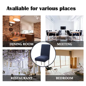 Wholesale Stretch Spandex <strong>Chair</strong> <strong>Cover</strong> Dining Living Room Office Reception <strong>Chair</strong> <strong>Cover</strong> - Product Image 5