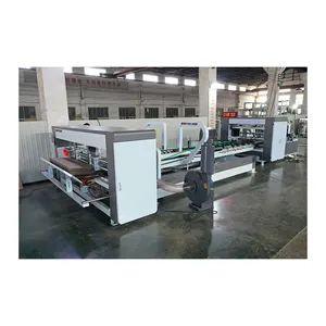 China Manufacture Quality Corrugated Cardboard Fully Automatic Folder Gluing Machine