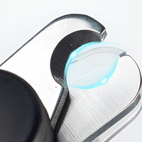 Coupe-ongles LED pour animaux de compagnie, chien, chat, avec protection de sécurité intégrée, lumière intégrée, PP, TPR, acier inoxydable