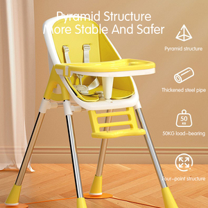 Chaises hautes pour bébés, sièges rehausseurs pour enfants, sièges <span class=keywords><strong>de</strong></span> repas modernes 3 en 1 uniques pour nourrissons et tout-petits, vente en gros 2022 - Product Image 2