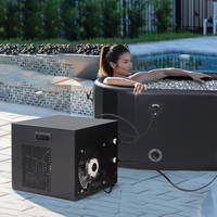Refroidisseur d'eau de récupération athlétique 3/4 HP avec filtre et équipement de refroidisseur d'eau de bain de glace de pompe