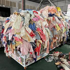 カナダで最も売れている工業用清掃用混合色25ポンド100％綿布（工業用拭き取り用） - Product Image 2