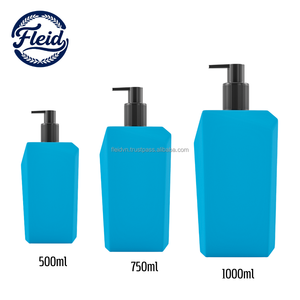 Premium PP Cylinder Cosmetic <b>Bottles</b> with <b>Pump</b> 500ml Capacity Custom Logo New Design Luxury Packaging for Beauty Brands - Product Image 3