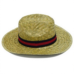 New Style Women's Striped Mexico Cowboy Straw <b>Hat</b> with Ribbon & Rope Wholesale - Product Image 6