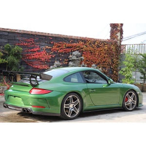 Modification et amélioration de voiture 2009-2013 : kit de spoiler arrière en fibre de carbone fixe pour 911 997 - Product Image 5