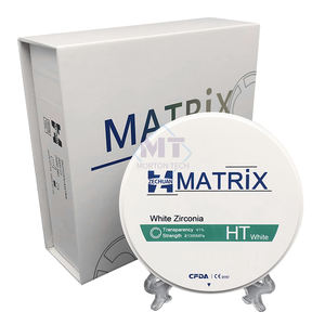 บล็อกเซอร์โคเนีย98*12มม. HT- White Zechuan matrlx ชั้นเดียวสีขาวสำหรับตกแต่งไม้อัดเซอร์โคเนียม - Product Image 2