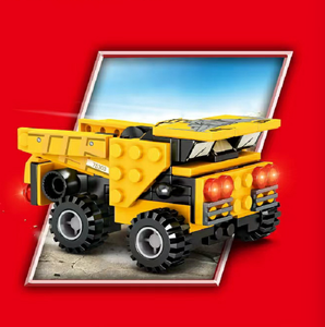 ABS Building Block <span class=keywords><strong>Doomsday</strong></span> Rescue (6-en-1) Défenseur lourd blindé-Jouet de bricolage Transport à l'échelle 1:72 - Product Image 2