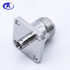 מחבר RF מסוג <span class=keywords><strong>N</strong></span> נקבה עם אוגן, 4 חורים להרכבה על פאנל, מבית ZK Factory -  רב מכר - Product Image 2