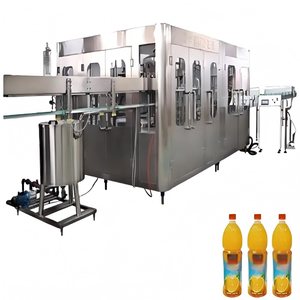 Nieuwe Aankomst Complete Drankverpakkingsmachines Automatische 500Ml Vruchtensap Productielijn Tandwielmotor Plc Vers Vruchtensap - Product Image 2