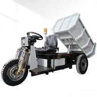 Minidumper Bestseller 1,5 Tonnen Kapazität 3-Rad Günstiger Bergbau-Dumper China Dreirad-Mini-Dumper