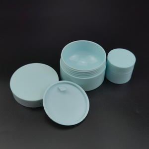 Refillable <b>Makeup</b> Cosmetic <b>Face</b> Cream Jar 5g 10g 15g Customized Logo Printing Plastic Jars - Product Image 5